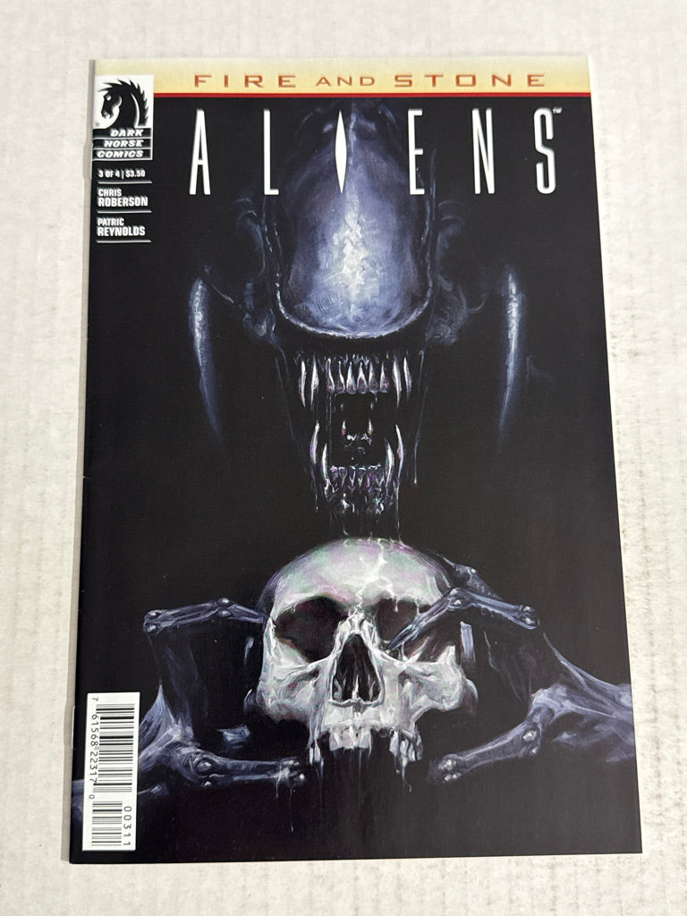 ALIENS Fire And Stone #3 NM-
