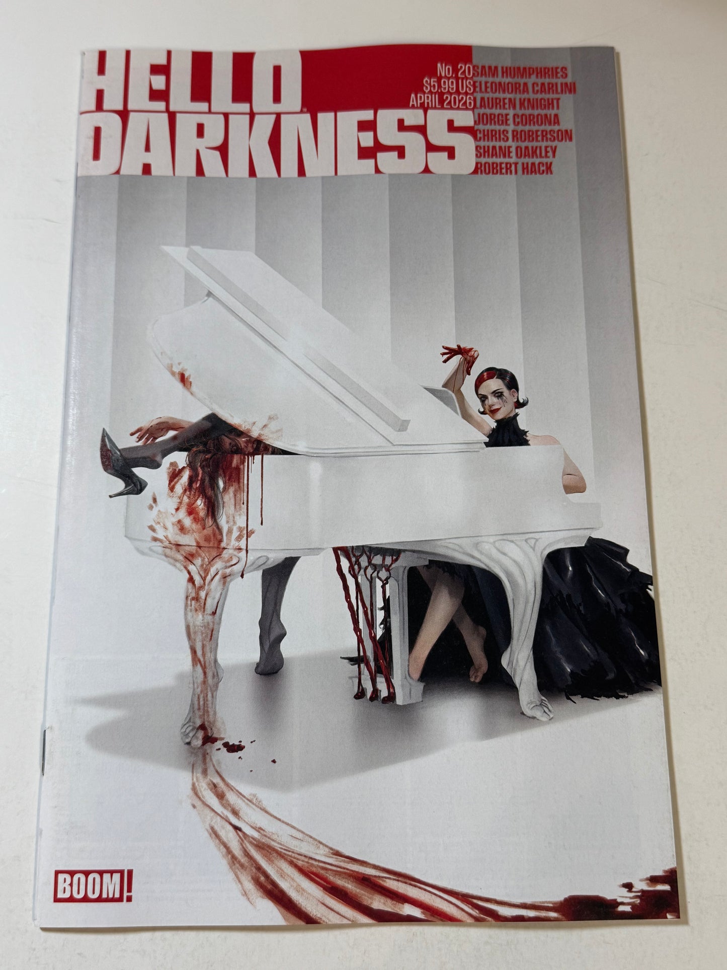 HELLO DARKNESS #20 NM Mercado Variant