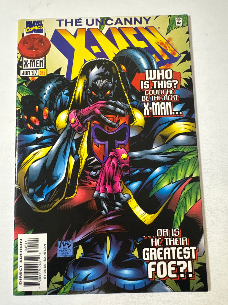 UNCANNY X-MEN #345 NM Joe Madureira Cover 1ST APPEARANCE