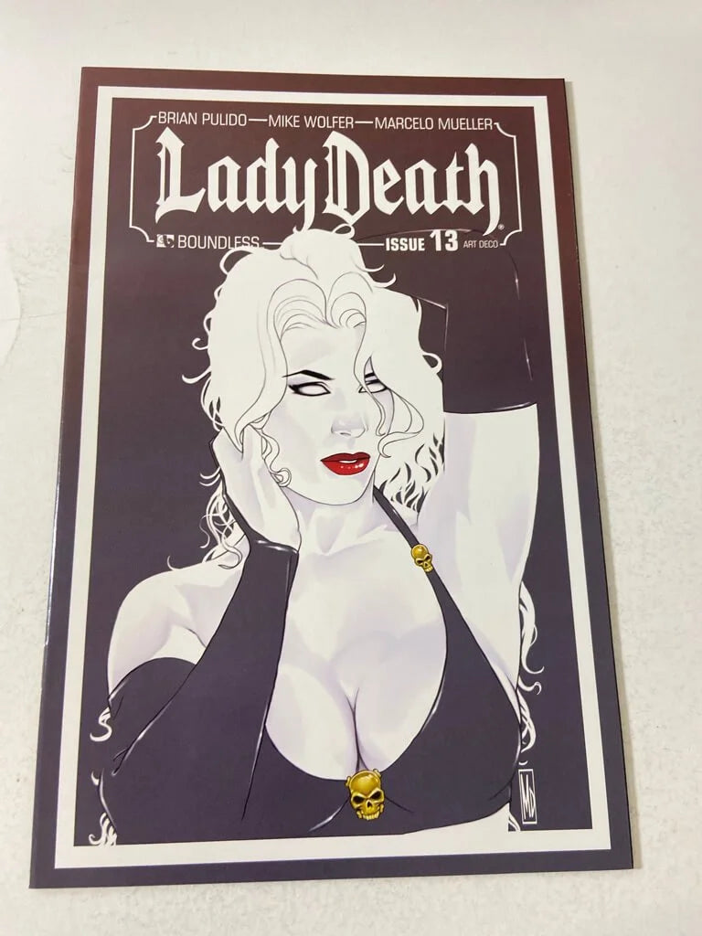 LADY DEATH #13 NM Art Deco Variant