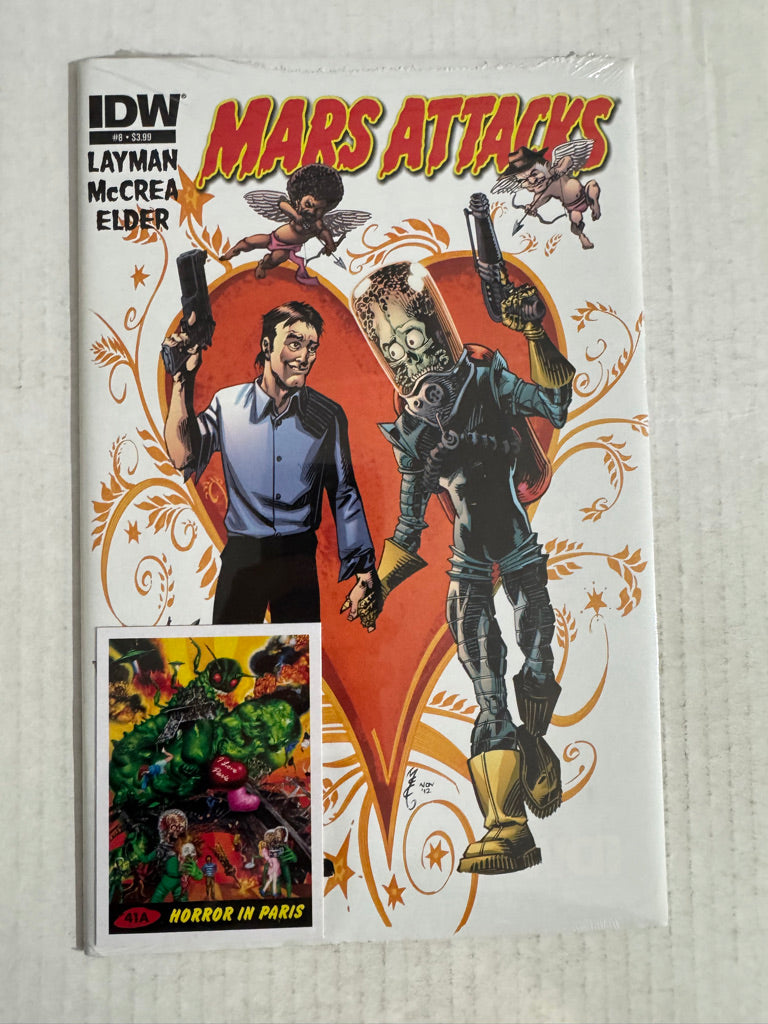 MARS ATTACKS #8 NM Sealed W/ Card