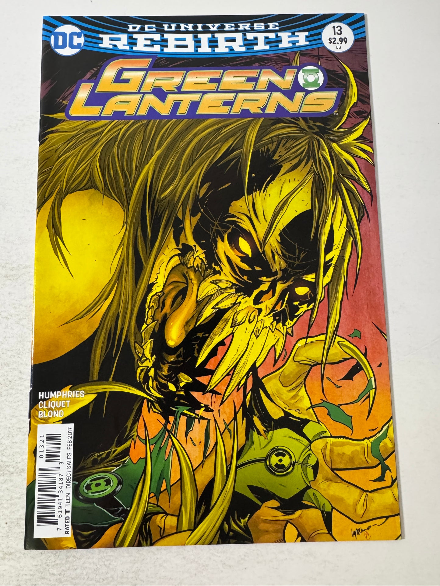 GREEN LANTERNS #13 NM- Lupacchino Variant