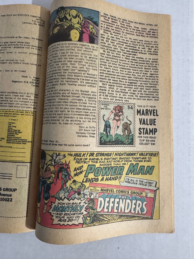 INCREDIBLE HULK #181 VG/FN 1ST APPEARANCE