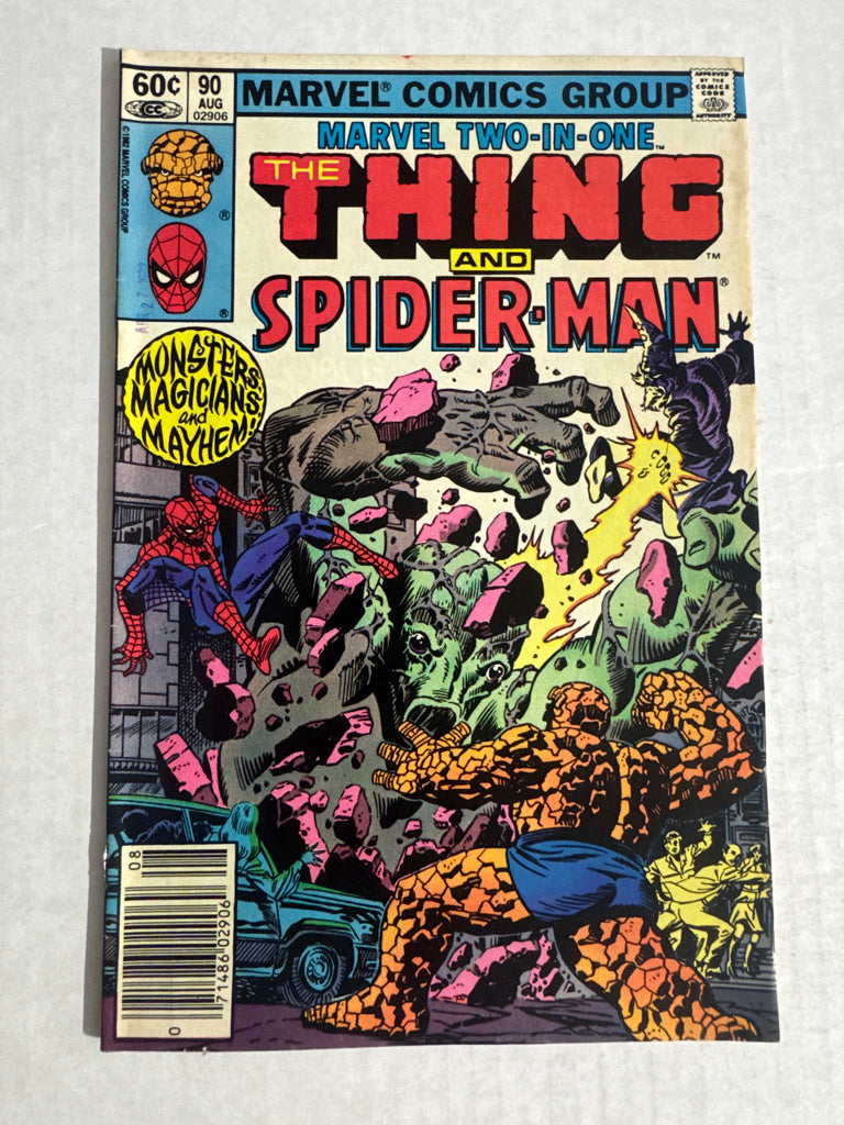 MARVEL TWO-IN-ONE #90 VG/FN NEWSSTAND