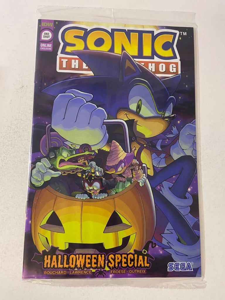 SONIC THE HEDGEHOG Halloween Special NM Online Exclusive Variant