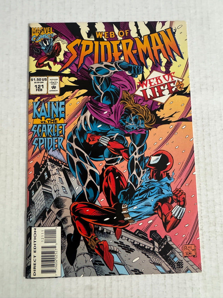 WEB OF SPIDER-MAN #121 NM-