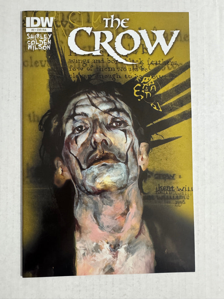 THE CROW #2 VF/NM 1:10 Kent Williams Variant
