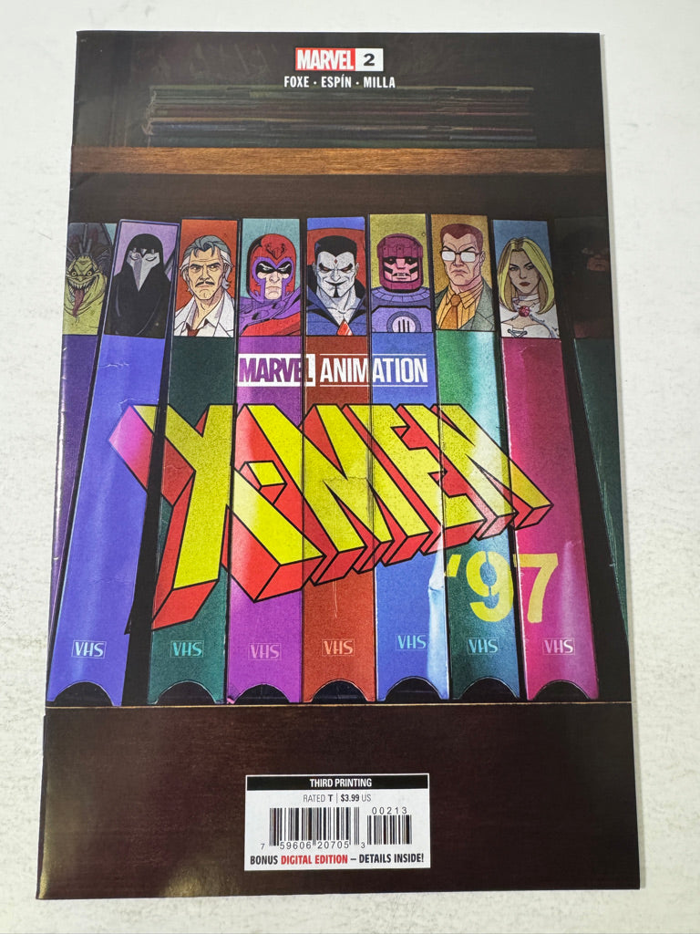 X-MEN '97 #2 NM 3rd Print Variant
