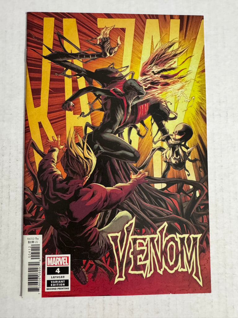VENOM #4 Vol 4 VF/NM 2nd Print Variant