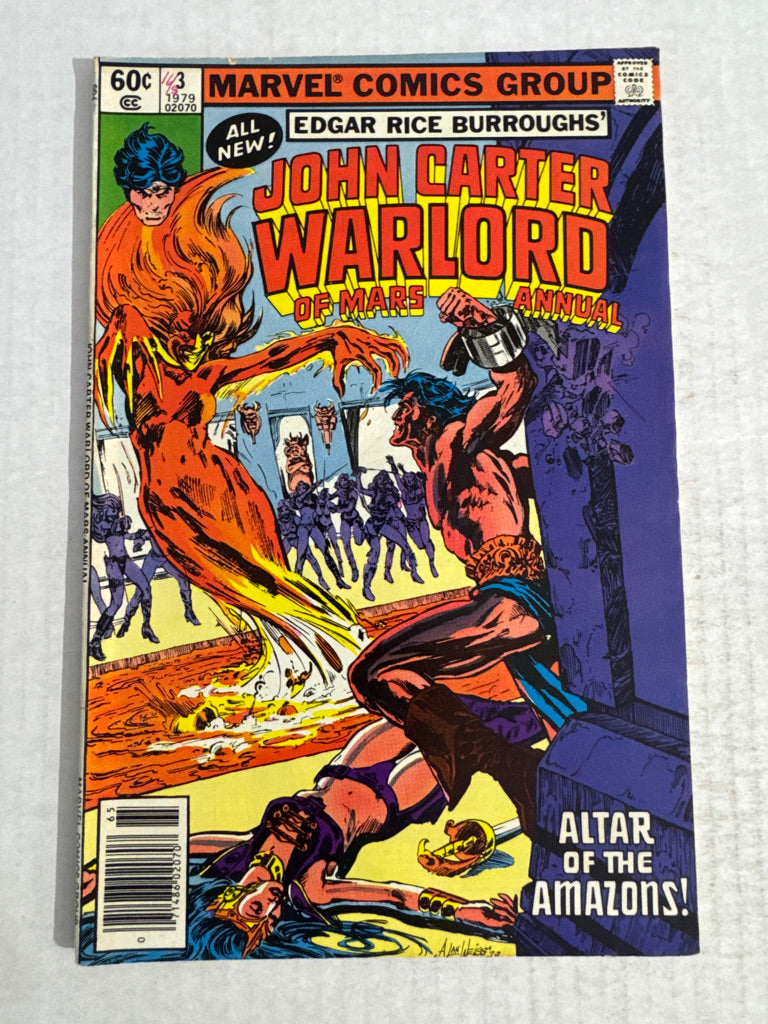 JOHN CARTER WARLORD OF MARS ANNUAL #3