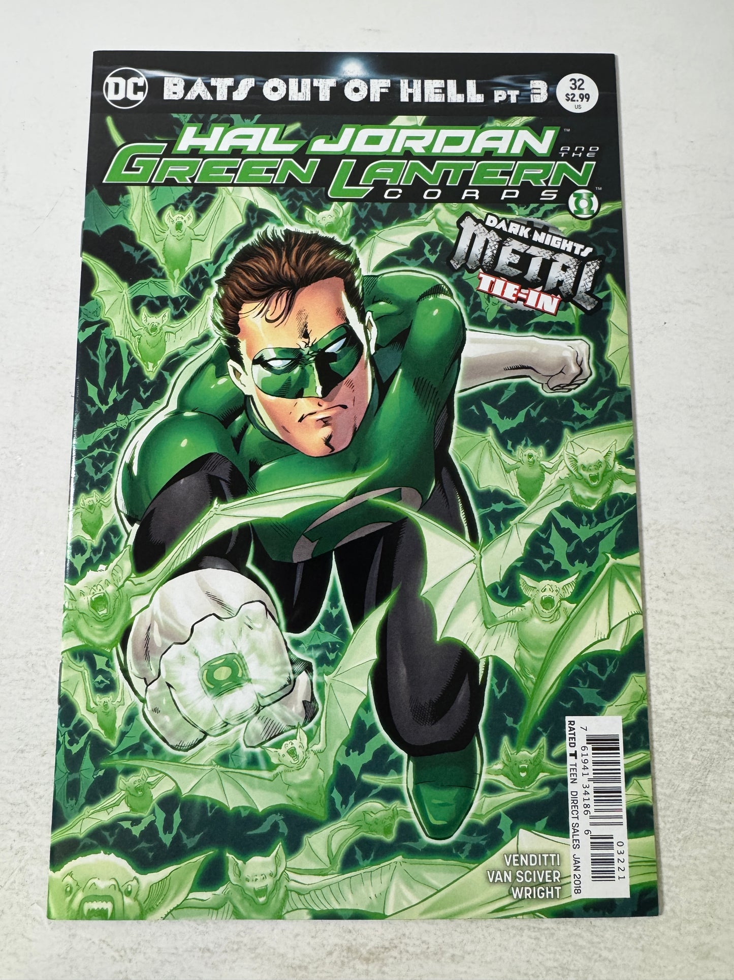 HAL JORDAN AND THE GREEN LANTERNS #32 NM Barry Kitson Variant