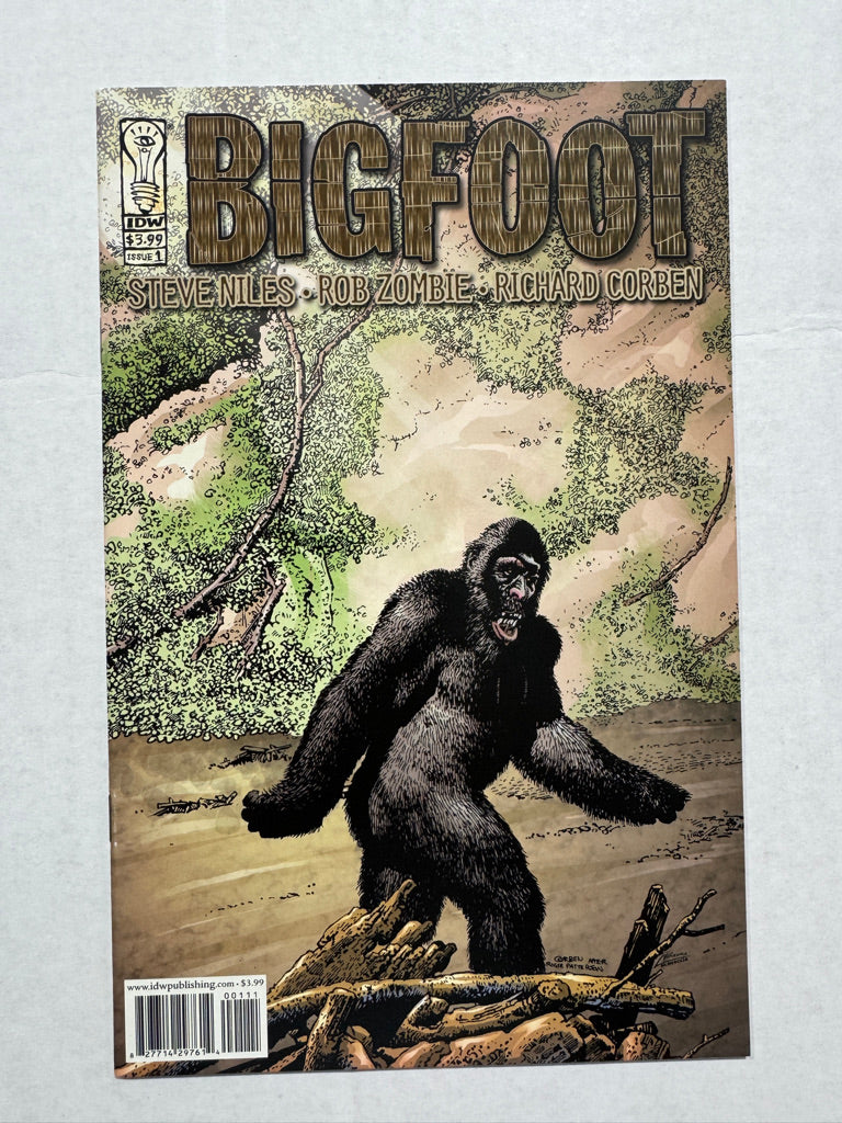 BIGFOOT #1 NM Richard Corben Cover