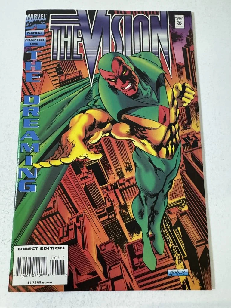 THE VISION #1 NM Steve Epting Cover