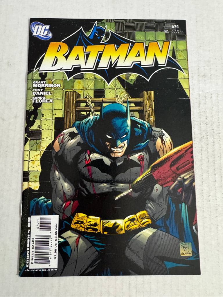 BATMAN #674 Tony Daniel Cover