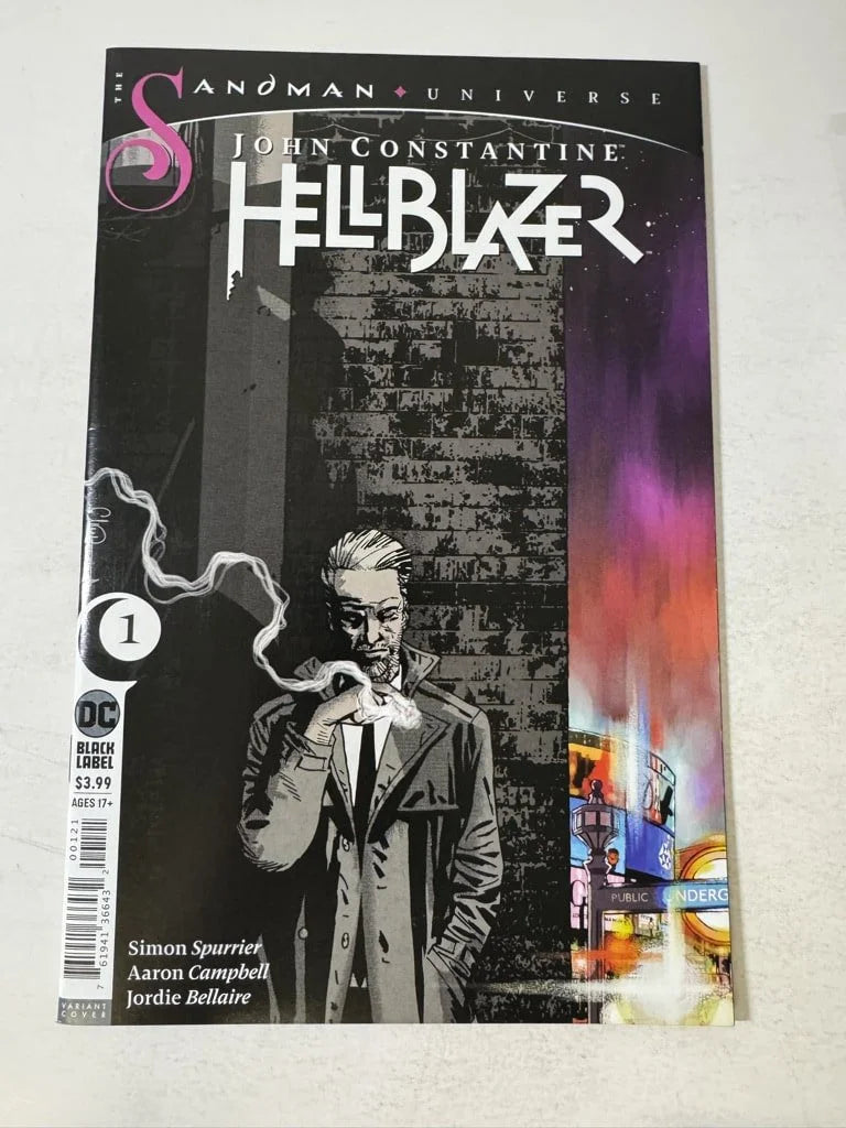 SANDMAN UNIVERSE JOHN CONSTANTINE HELLBLAZER #1 NM Charlie Adlard Variant