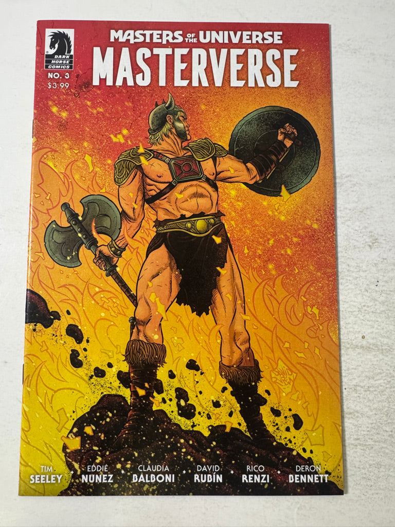 MASTERS OF THE UNIVERSE Masterverse #2 NM David Rubin C Variant