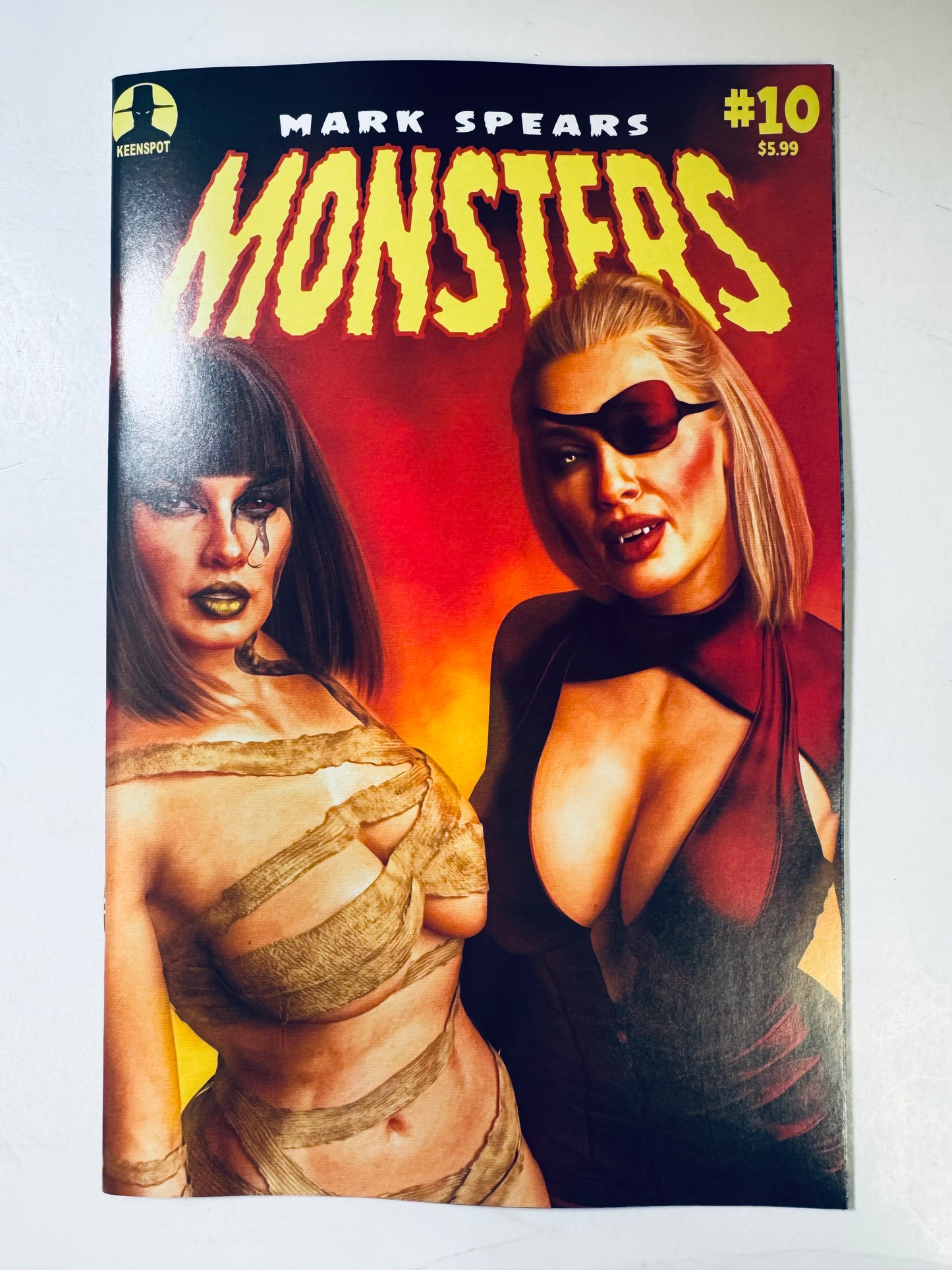 MARK SPEARS MONSTERS #10 NM Cover D Mark Spears Variant