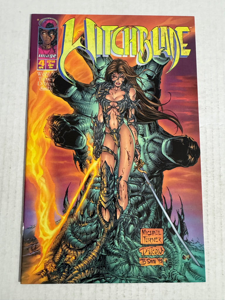 WITCHBLADE #4 NM Michael Turner Cover