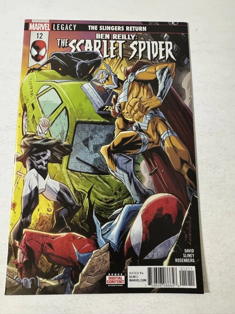 BEN REILLY: SCARLET SPIDER #12 NM