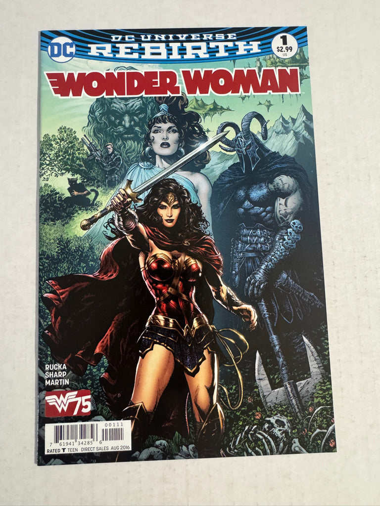 WONDER WOMAN #1 Vol 5 NM Liam Sharp Cover