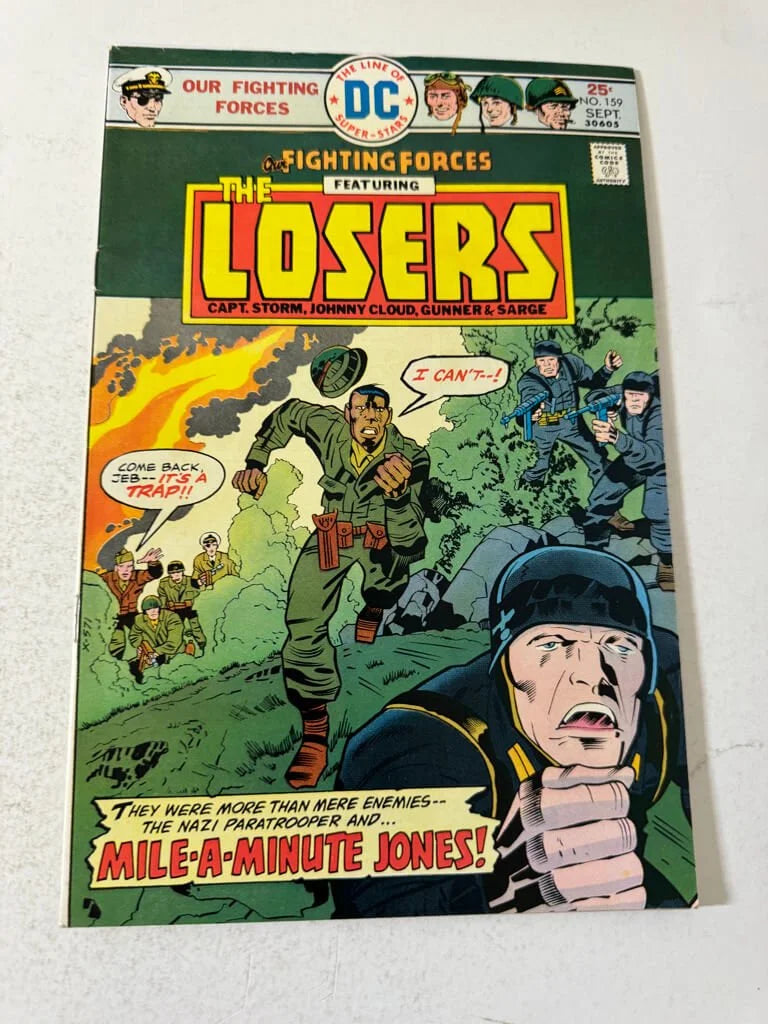 OUR FIGHTING FORCES #159 VF- Jack Kirby Cover