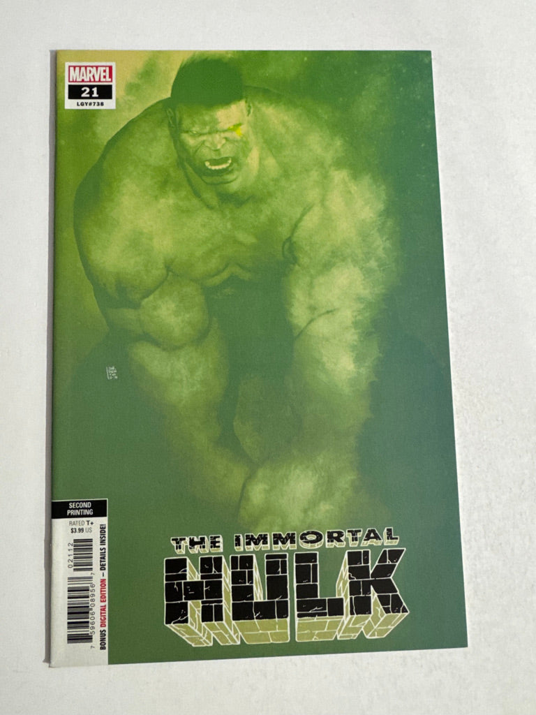 IMMORTAL HULK #21 NM 2nd Print Sorrentino Variant
