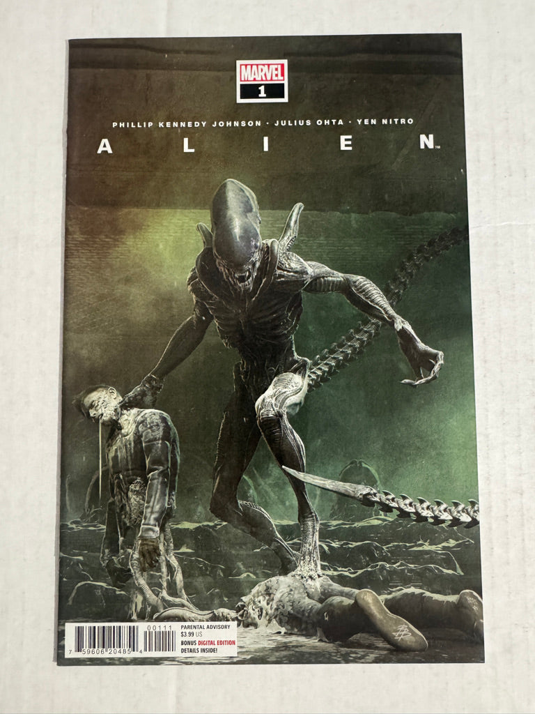 ALIEN #1 Vol 2 NM Bjorn Barends Cover