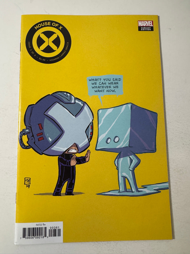 HOUSE OF X #3 VF/NM Skottie Young Variant