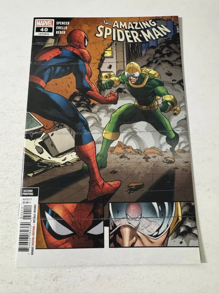 AMAZING SPIDER-MAN #40 Vol 5 NM 2nd Print Variant