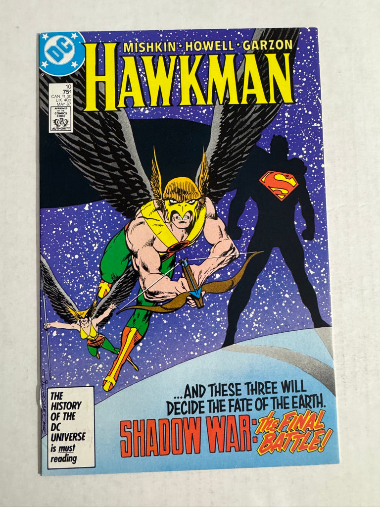 HAWKMAN #10 Vol 2 NM
