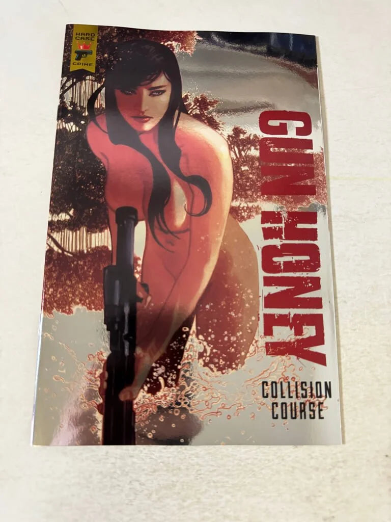 GUN HONEY Collision Course #1 NM SDCC Adam Hughes Foil Variant