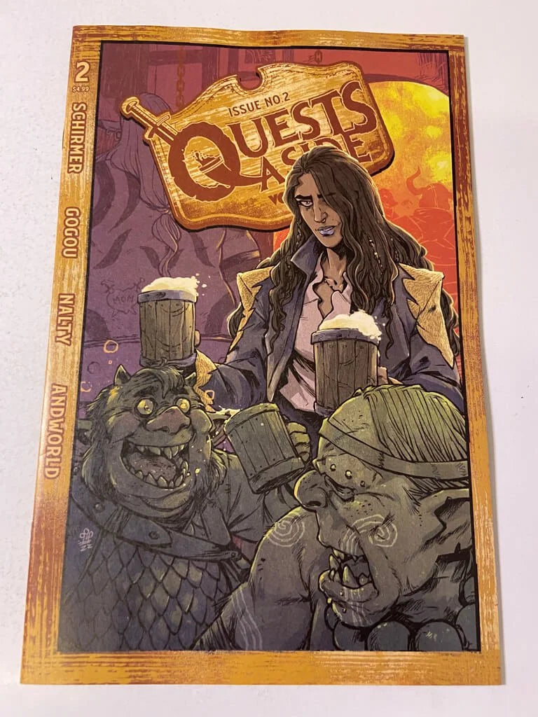 QUESTS ASIDE #2 NM Dialynas B Variant