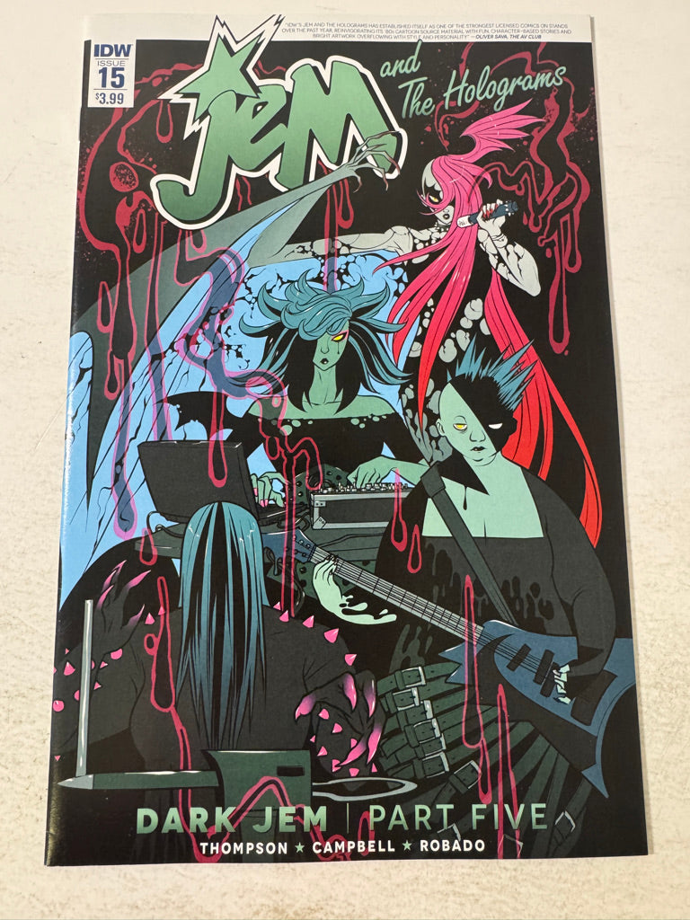 JEM AND THE HOLOGRAMS #15 NM