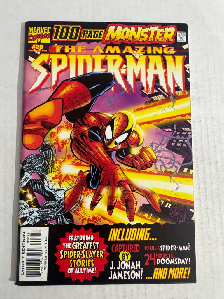 AMAZING SPIDER-MAN #20 Vol 2 NM Erik Larsen Cover