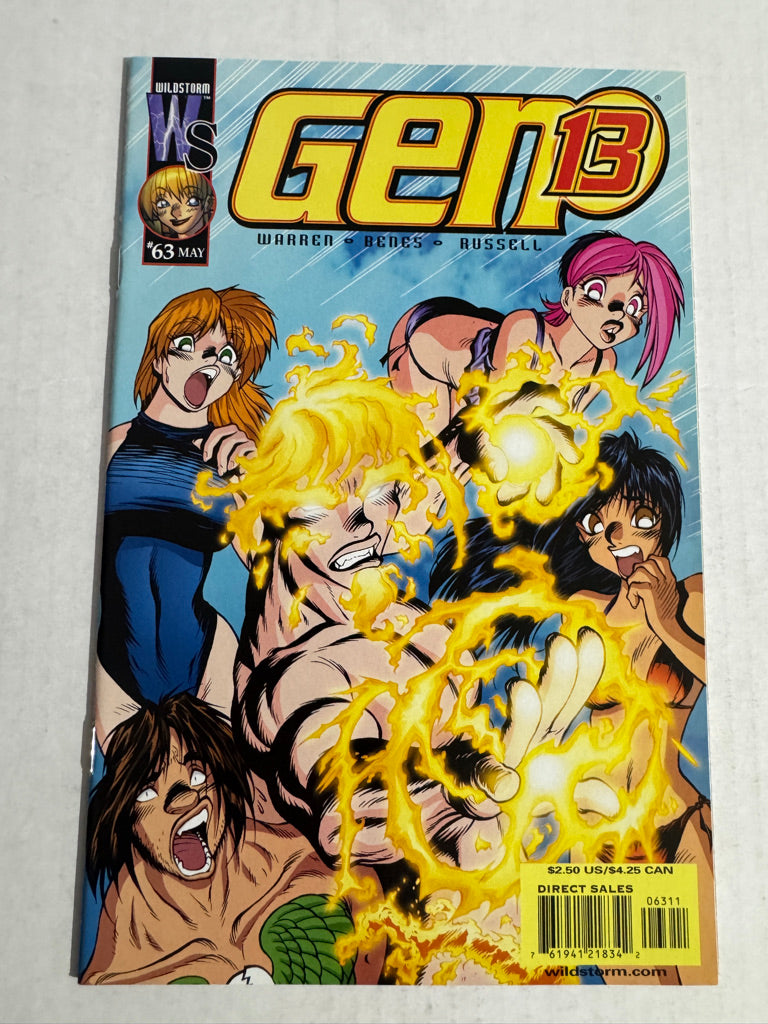 GEN 13 #63 Vol 2 NM Adam Warren Cover