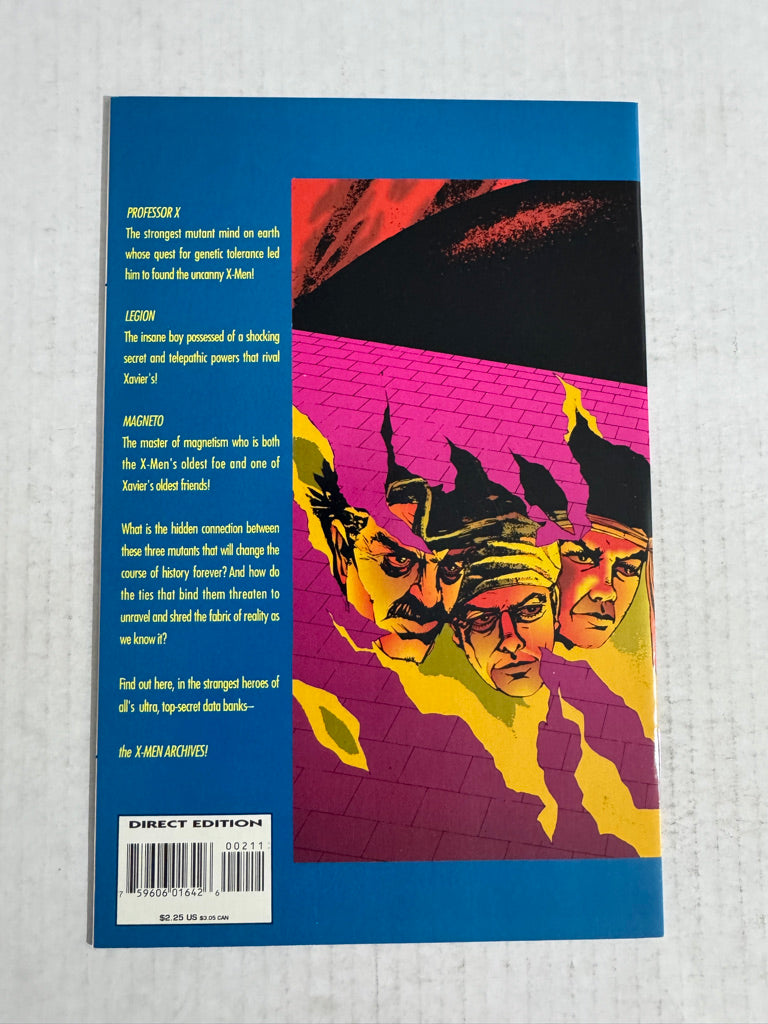 X-MEN ARCHIVES Featuring Legion #2 Bill Sienkiewicz Cover