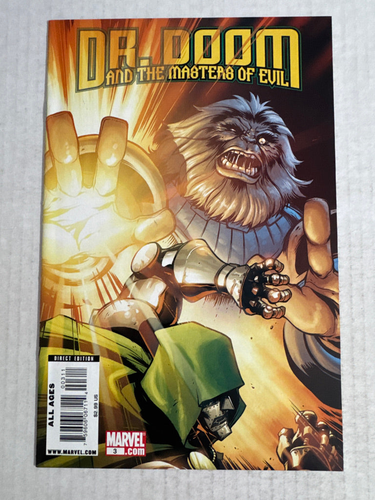 DR. DOOM AND THE MASTERS OF EVIL #3 NM