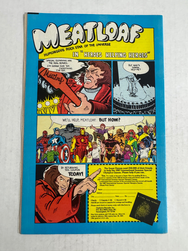 WEB OF SPIDER-MAN #32 VF/NM Mike Zeck Cover NEWSSTAND