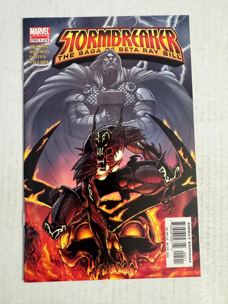 STORMBREAKER THE BALLAD OF BETA RAY BILL #5 VF+