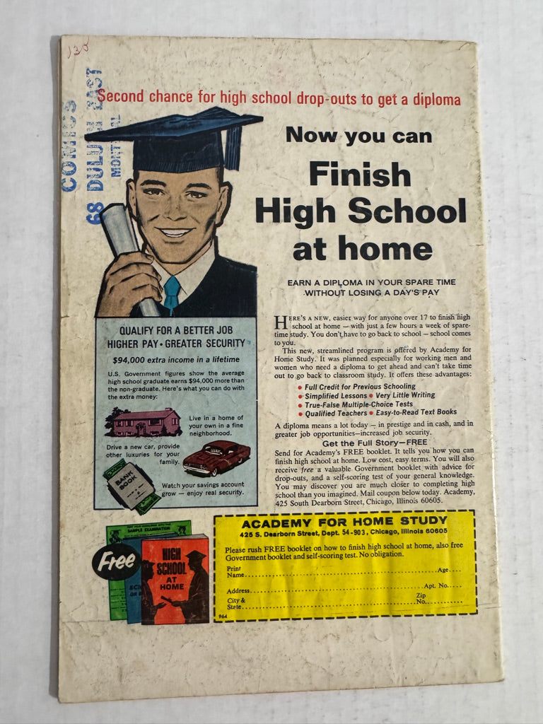 CAPTAIN AMERICA #128 VG-