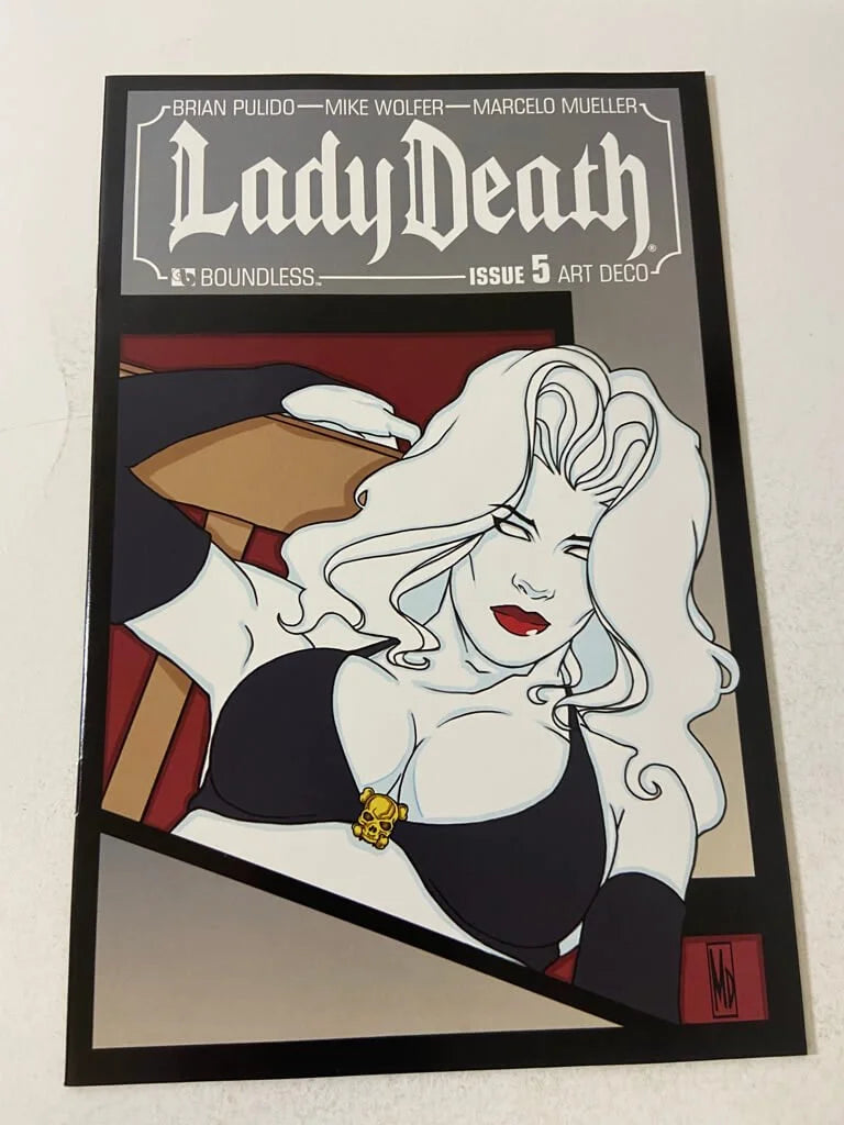 LADY DEATH #5 NM Art Deco Variant