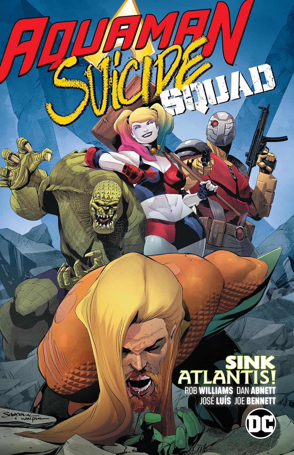 AQUAMAN SUICIDE SQUAD TPB