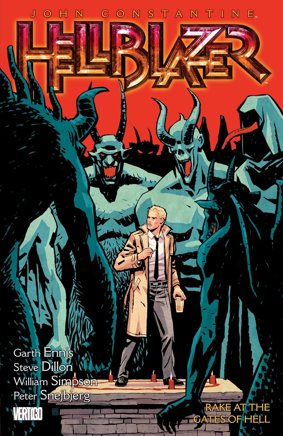 JOHN CONSTANTINE: HELLBLAZER Vol 8 Rake At The Gates of Hell TPB