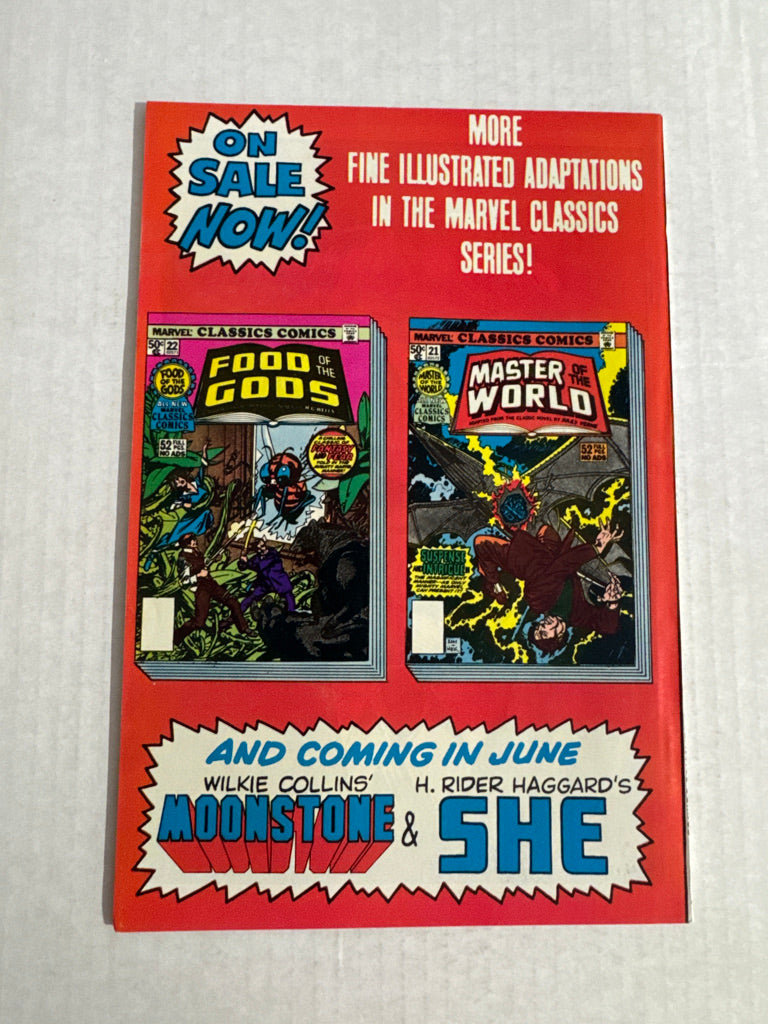 MARVEL CLASSICS COMICS Food For The Gods #22