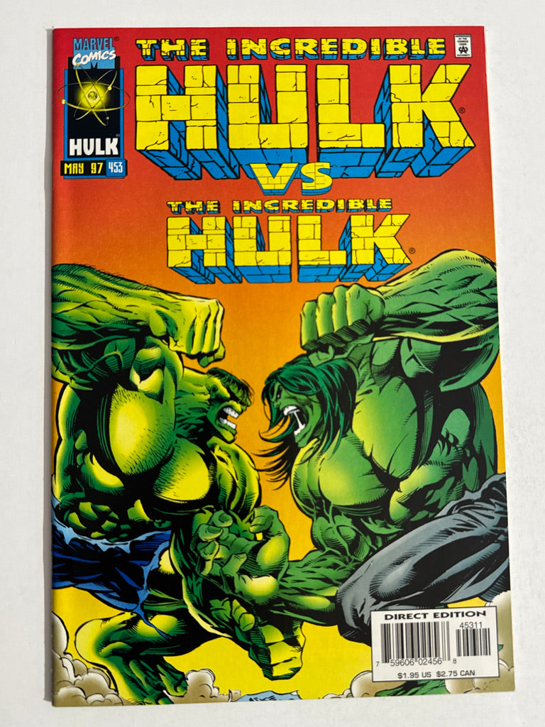 INCREDIBLE HULK #453 NM Mike Deodato Jr Cover