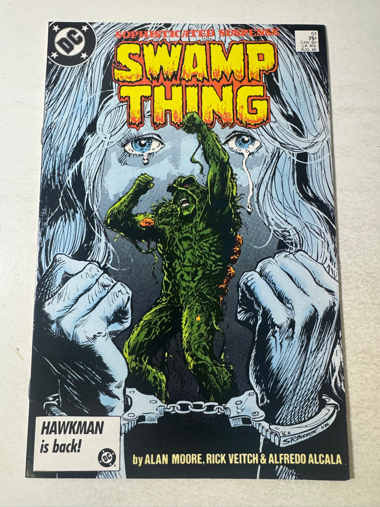 SWAMP THING #51 Vol 2 FN/VF