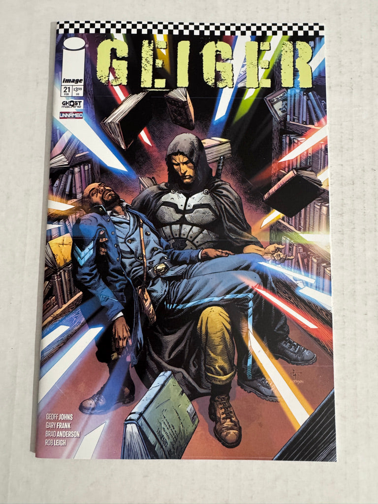 GEIGER #21 Vol 2 NM Gary Frank Cover