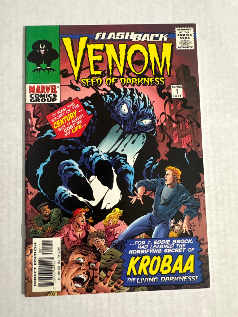VENOM FLASHBACK SEED OF DARKNESS #-1 NM-