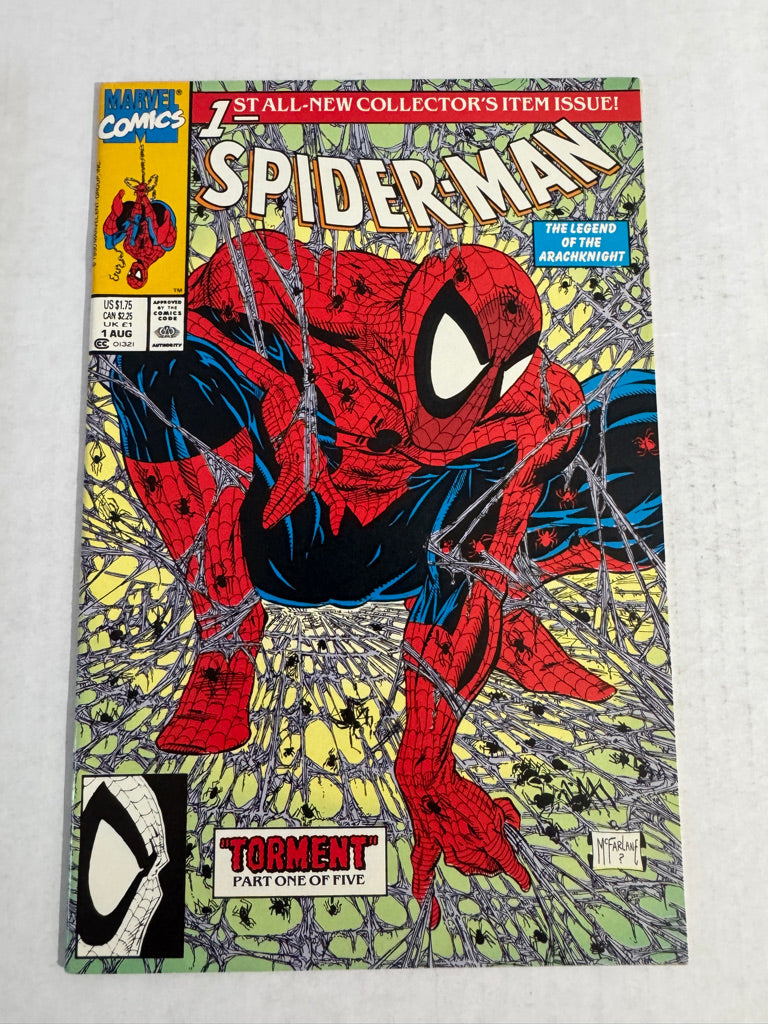 SPIDER-MAN #1 NM Todd McFarlane Cover