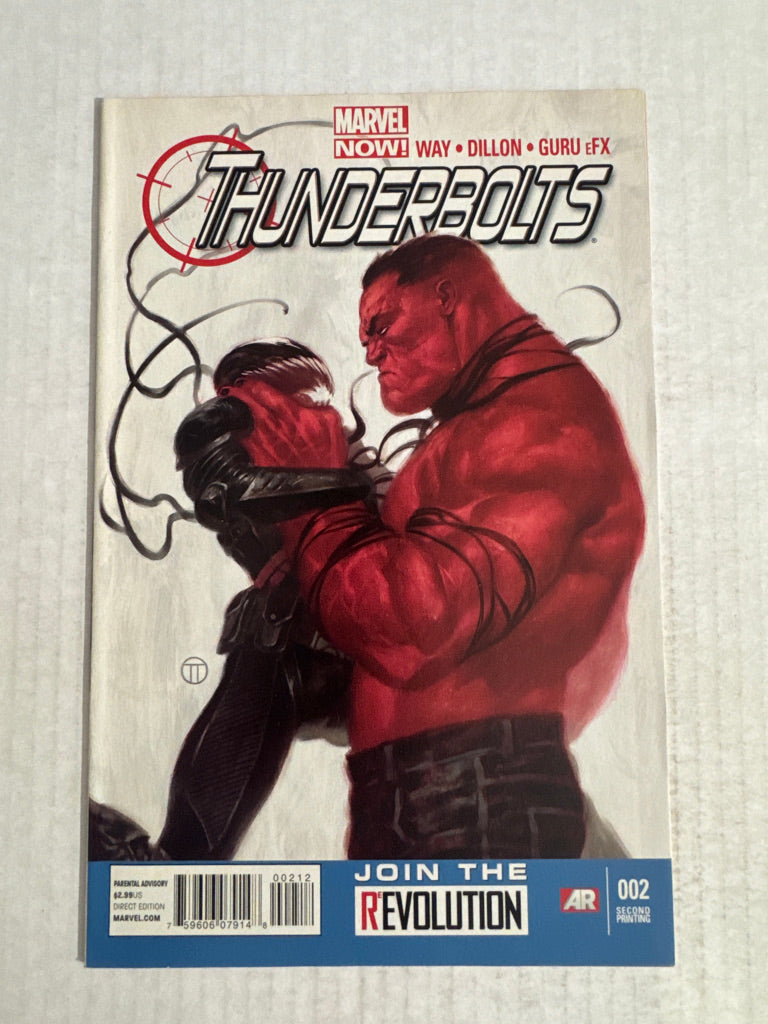 THUNDERBOLTS #2 Vol 2 NM- 2nd Print Tedesco Variant